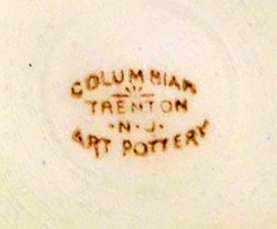 Columbian Art Pottery 21-9-6-1